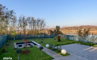 Casa in sistem smart home pe malul lacului Buftea de inchiriat - Poză 14