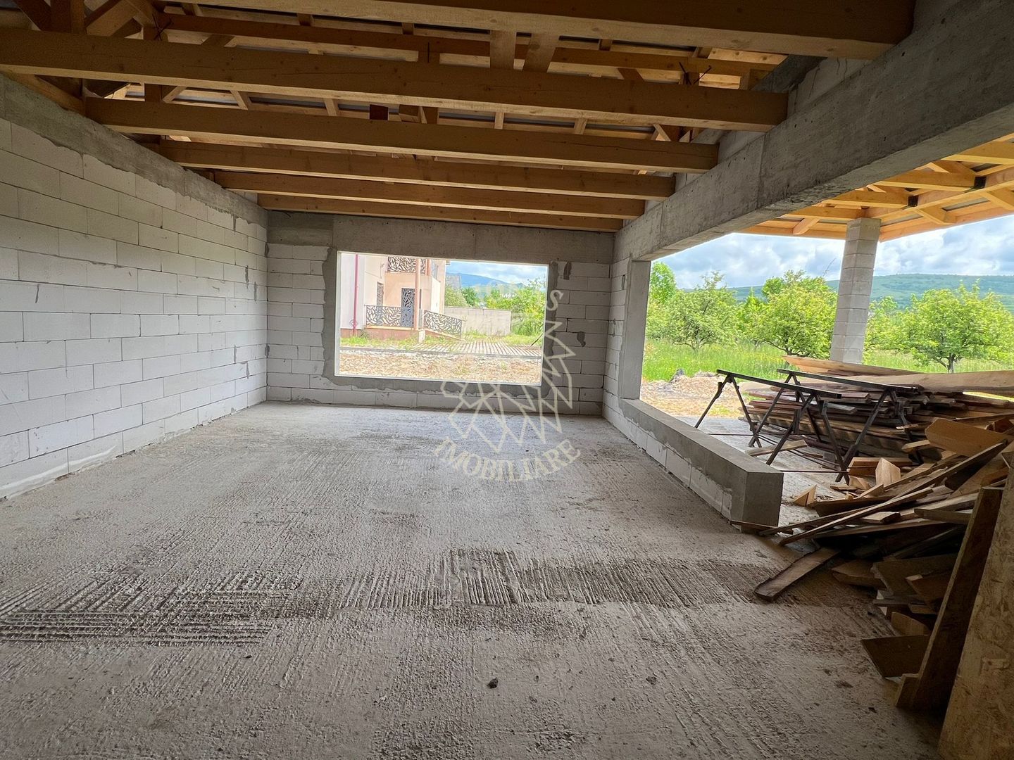 Casa 4 camere 170 mp-teren 1700 mp-Budacu de Sus, 18 km de Bistrita. - Poză 8