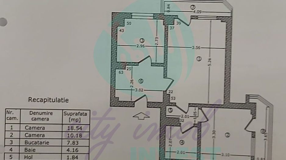 Vand apartament 2 camere metrou obor in fata blocului - Poză 4