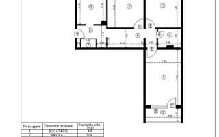 Apartament 3 camere decomandate, 72 mp, Alexandru cel Bun, Iași - Poză 6