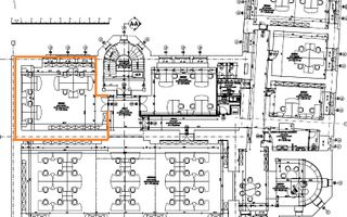 Zero comision, parter 20mp birou ultracentral Romana, 12' metrou - Schiță 7
