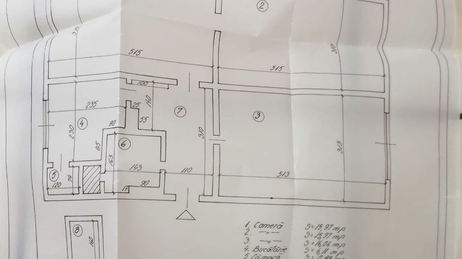 Vand apartament 3 camere Floreasca - Schiță 12