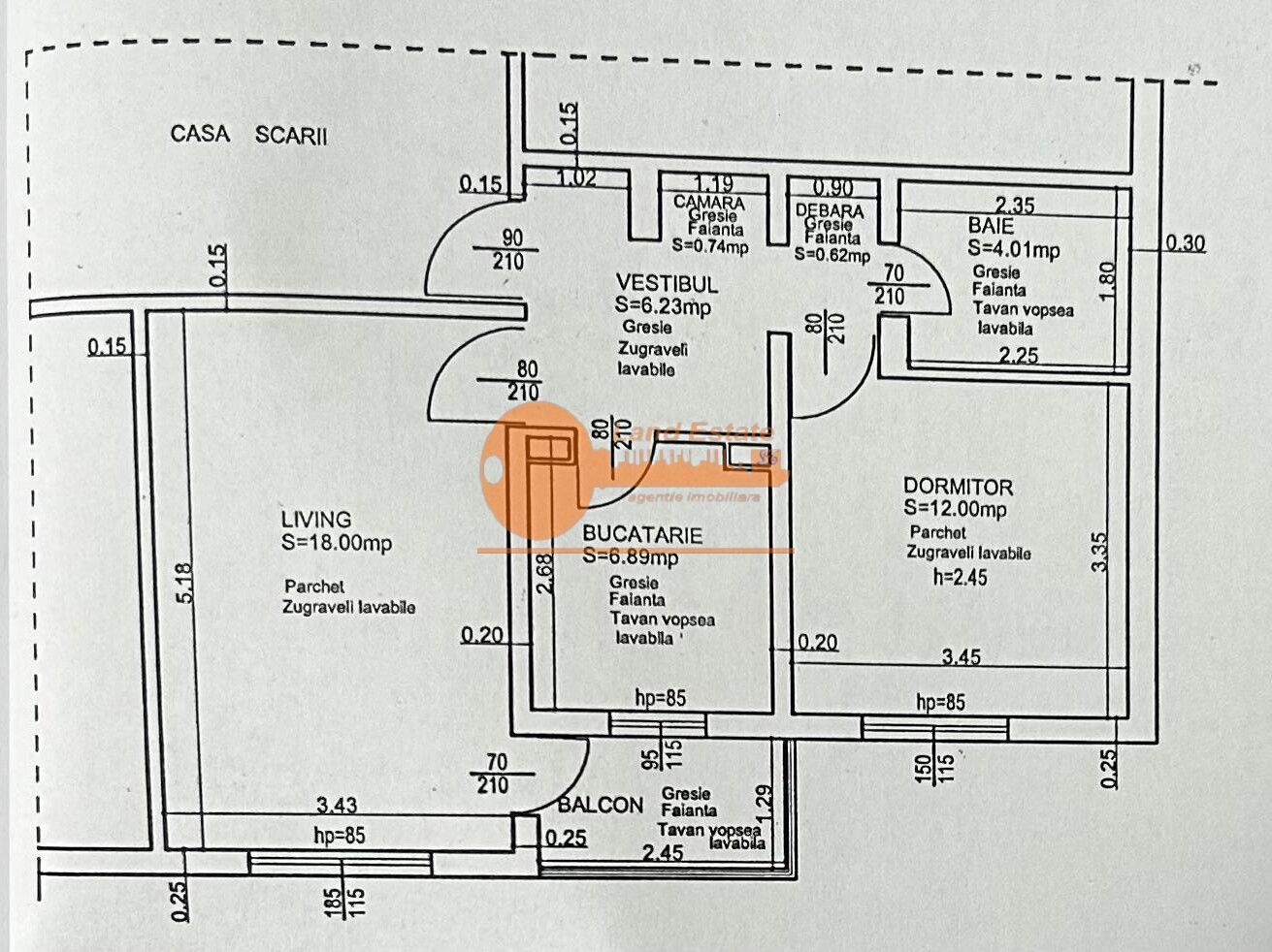2 Camere la 7 minute de Metrou Crangasi-Parc-Lacul Morii - Schiță 12