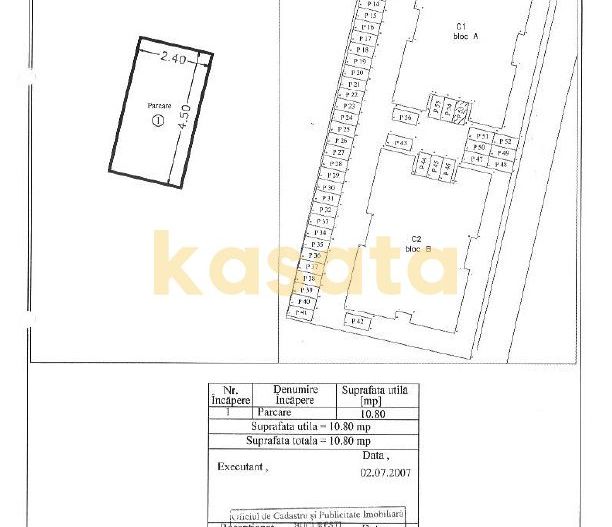 2 camere de vânzare| Ozana-Trapezului | 2 Locuri Parcare | Terasa 50mp - Schiță 28