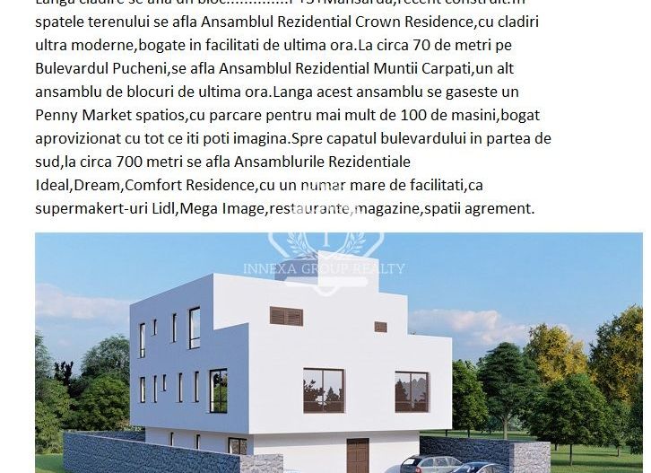 Rahova | Teren | 428mp | P+1+2R | 428.000 euro - Poză 1