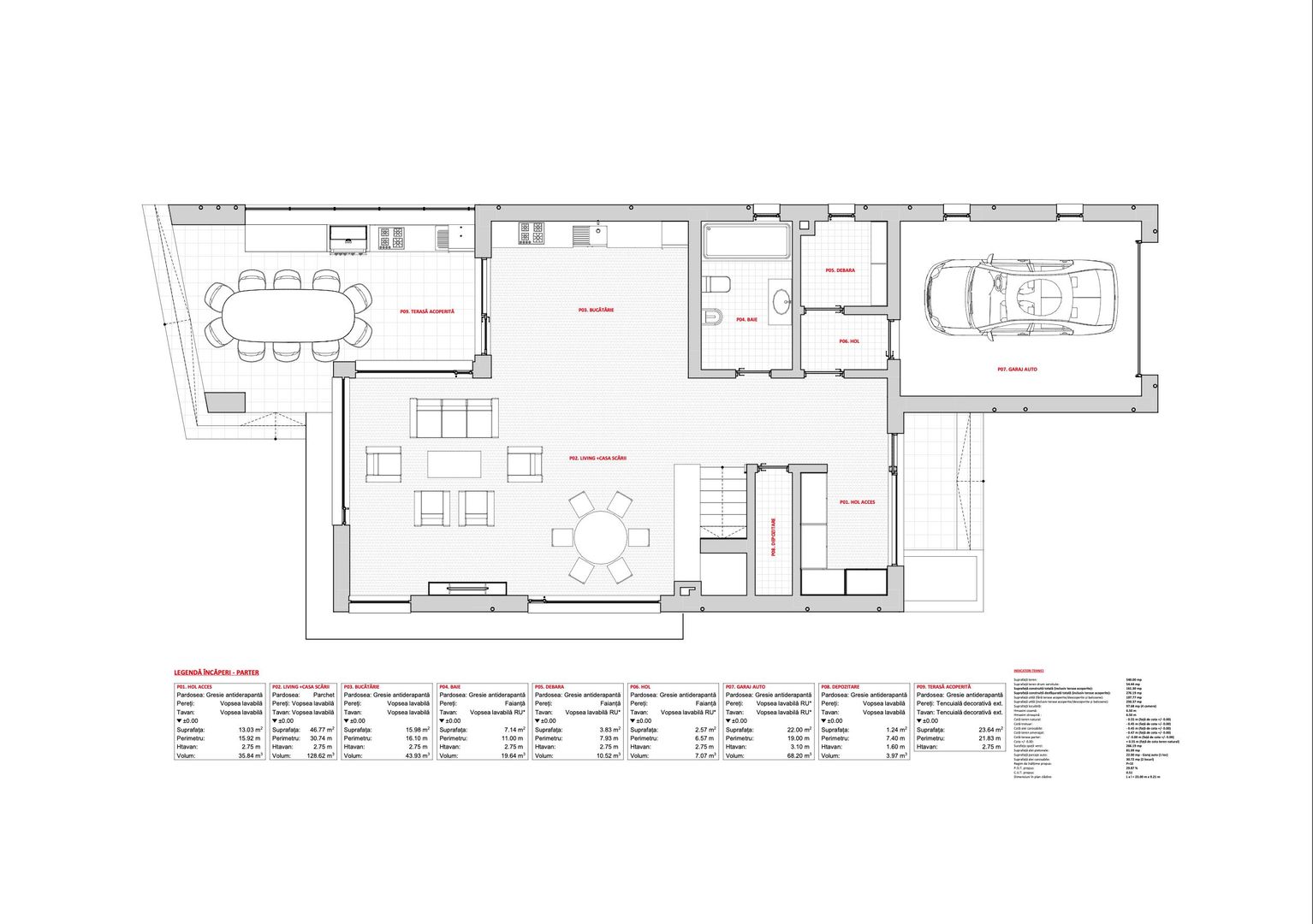 VILA 4 CAMERE - CORBEANCA - 251MP - COMISION 0% - Schiță 24