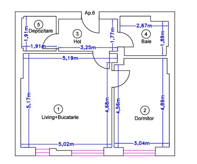 2 camere | Ivory Residence | Pipera | rond OM - Poză 15
