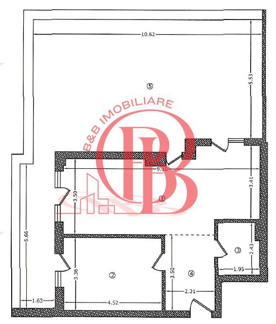 Penthouse 2 camere independent energetic panouri solare - Schiță 21