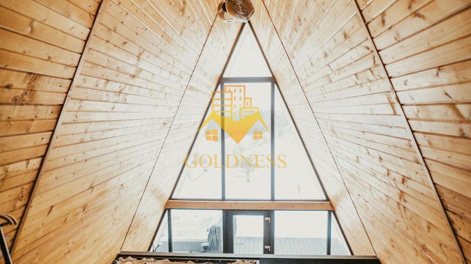 Afacere la cheie! Minicomplex 2 cabane A-frame, teren 1250mp, Vladeasa - Poză 7