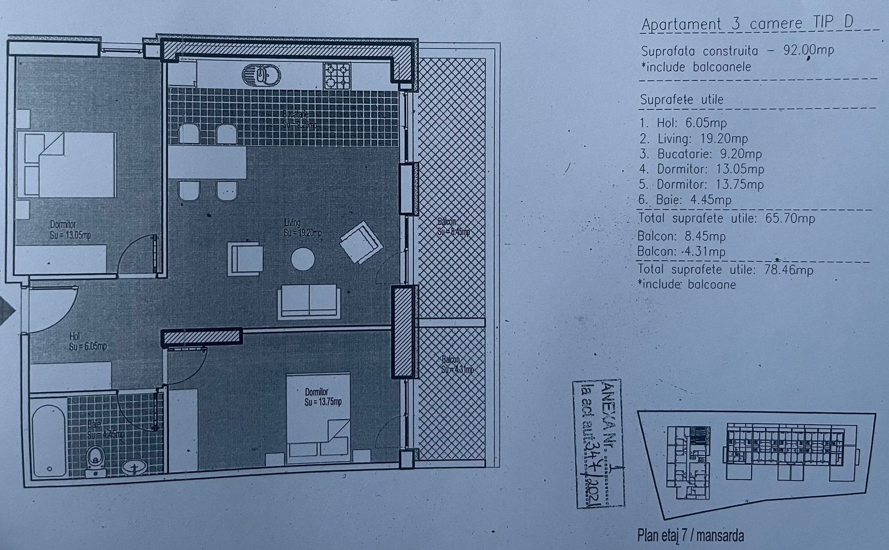 De vanzare Apartament 3 camere delta Vacaresti, Vitan Barzesti - Poză 15