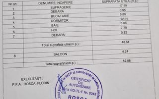 Gavrilov - apartament 2 cam, decomandat, Piata Noua - Schiță 10