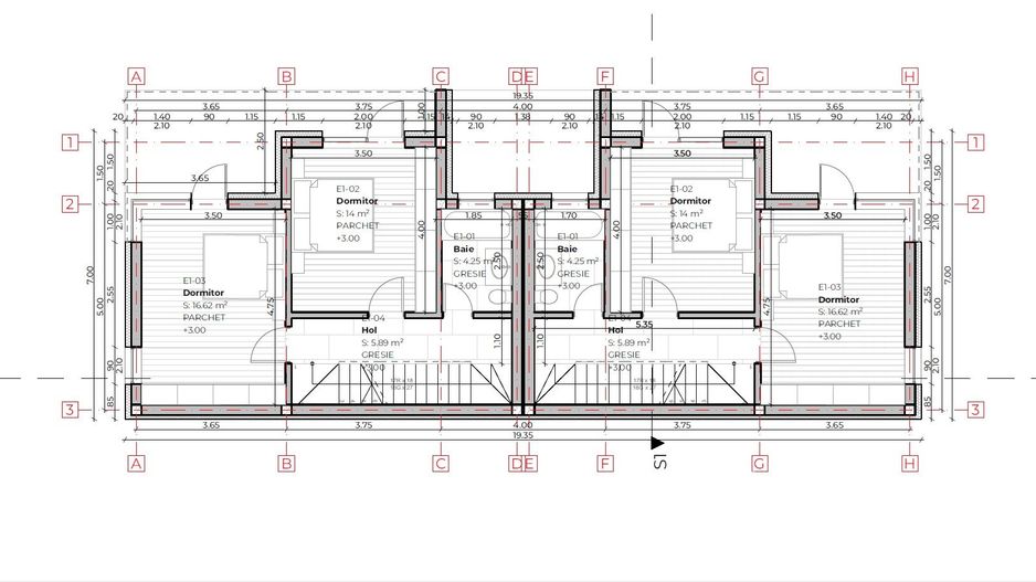 Duplex 4 camere Buna Ziua - Schiță 4