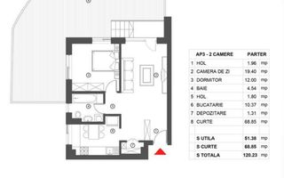 VANZARE 2 CAMERE 63MP | SOS NORDULUI | BLOC NOU | LOC PARCARE | TERASA - Poză 18