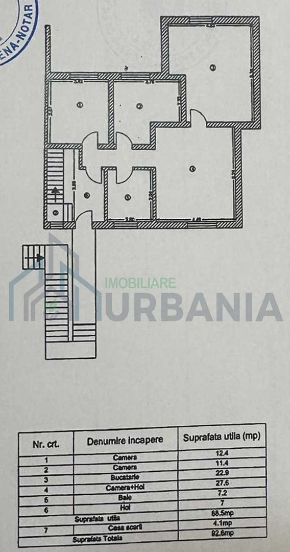 Spațiu comercial sau apartament 3 camere cu mansardă și parcare, Valea Adâncă, str. Bazei nr. 14 - Poză 1