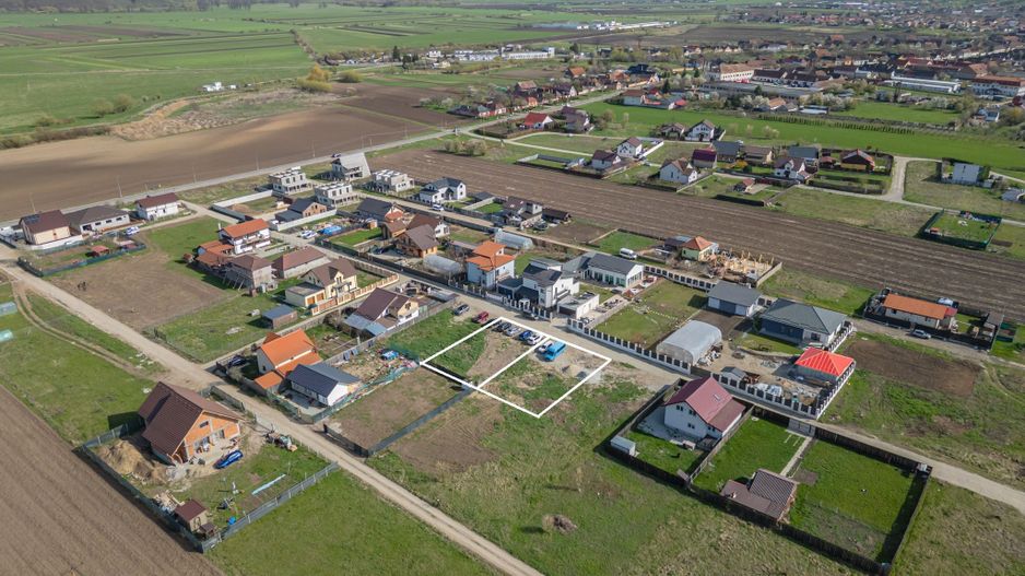 Teren 479 mp pentru construcții locuințe, Bod, utilități la stradă - Poză 7