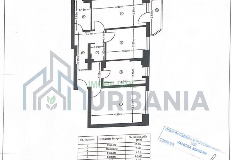 Apartament 3 camere Pacurari - Poză 8