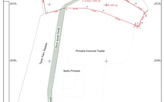 Teren de vânzare – Toplița, zona centrală (în spatele Primăriei) - Poză 2