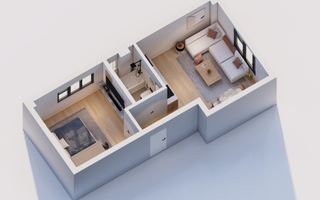 Apartamente noi | 47,9 mp | Rădăuți Central | Finalizare 2026 - Poză 1