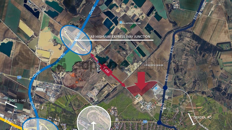 Sapient | Teren pentru dezvoltare industrială / logistică Oradea - Poză 2