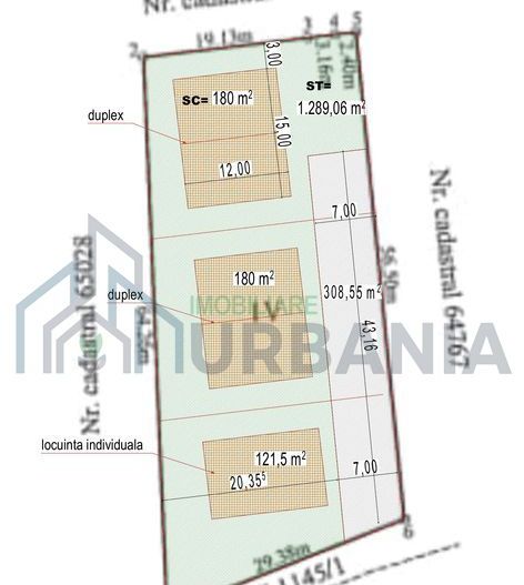 Teren intravilan 1.600 mp, Vișan, str. Al. Macedonski – ideal dezvoltare duplexuri/bloc - Poză 6