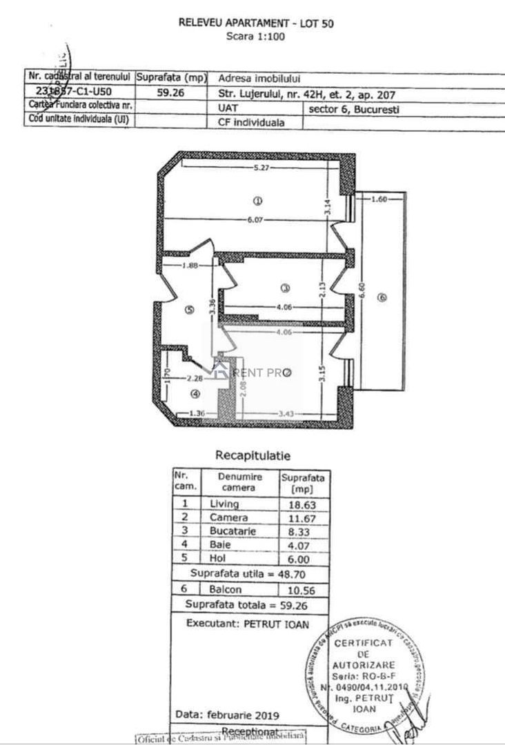 Apartament cu 2 camere de vânzare în Gran Via Park – Lujerului | - Poză 7