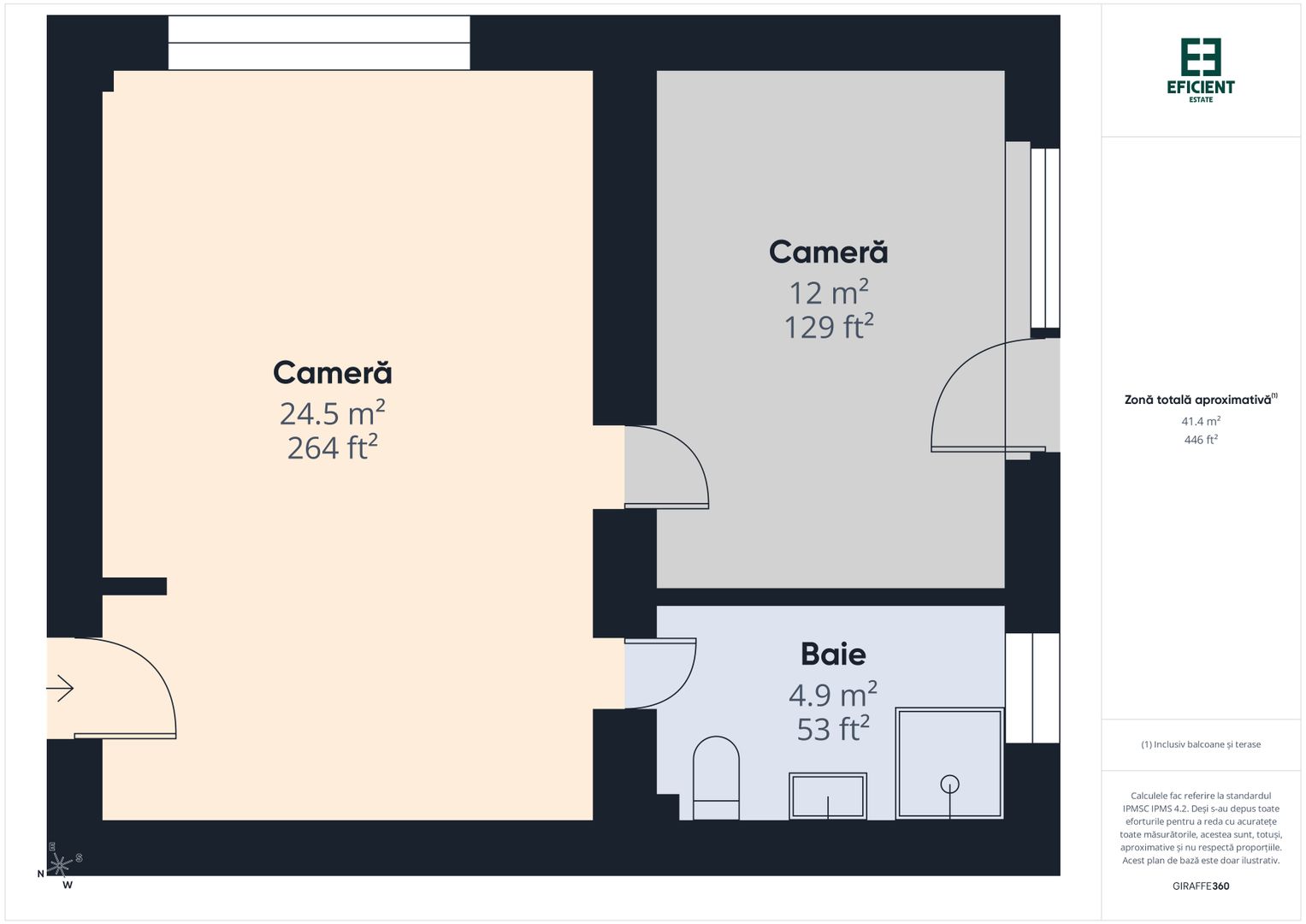 Apartament 2 camere – Bloc nou – Giroc – Timișoara - Poză 13