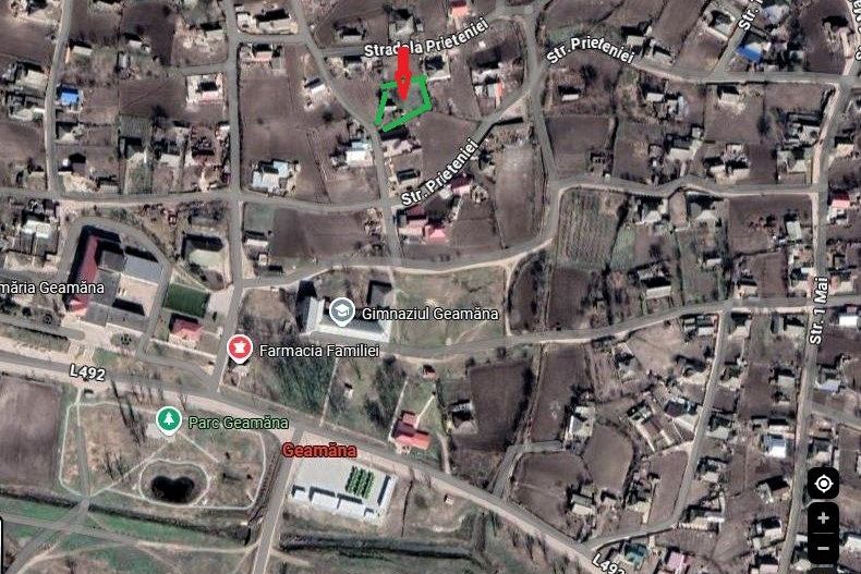Teren pentru Construcții – 11 Ari, Satul Geamăna, Anenii Noi - Poză 3