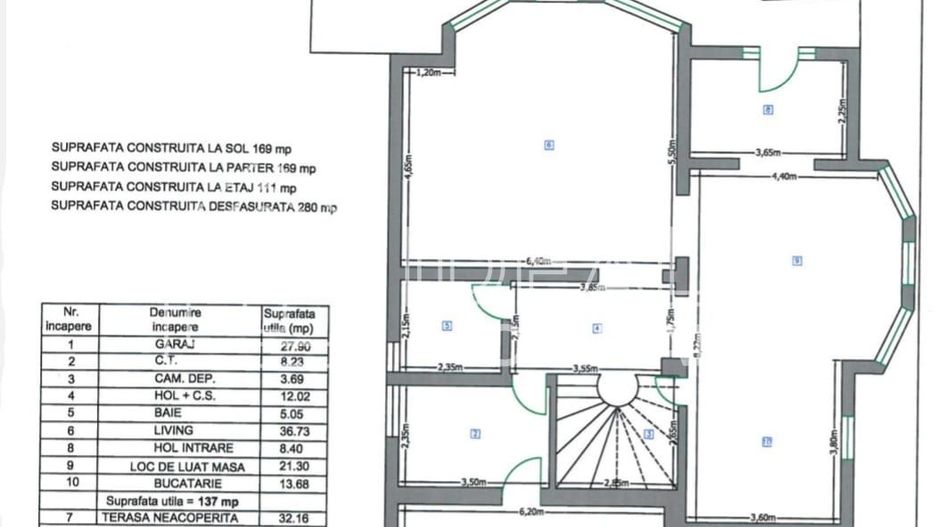 Vila Moderna cu 5 camere, garaj si 921 mp de curte, in Tocile - Poză 22