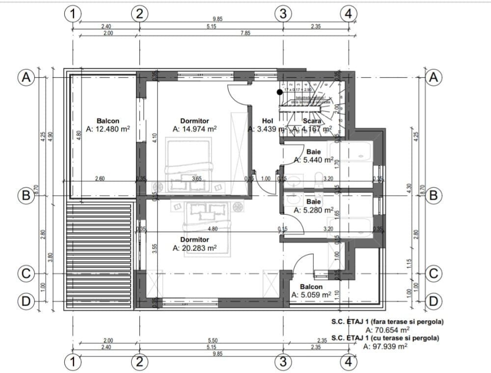 CASA SINGLE IN ZONA TRAPEZULUI / CURTE LIBERA 397MP. COMISION 0%! - Poză 3