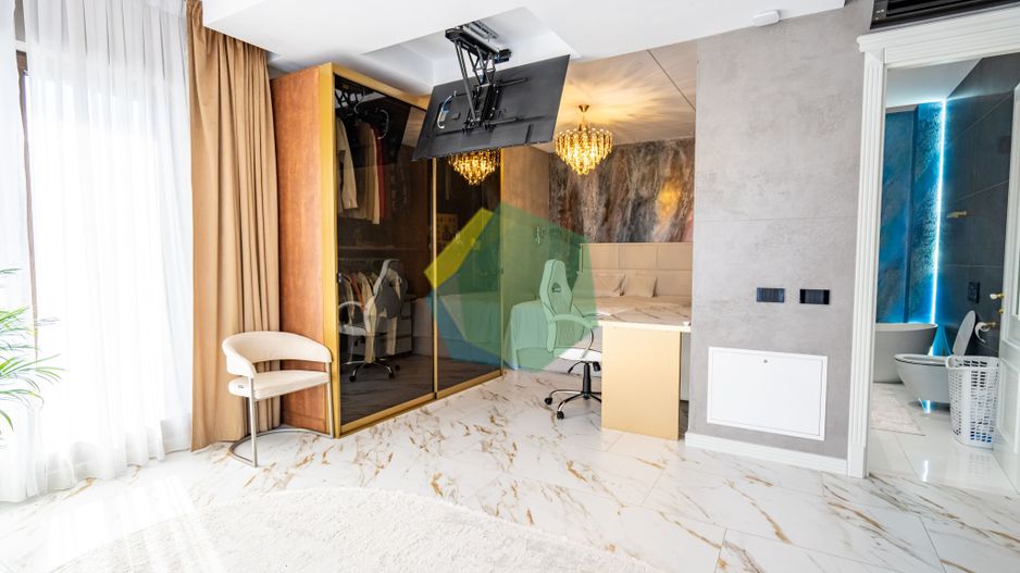 VILA ULTRA-LUX/ OTOPENI CENTRAL/SMART HOME/PISCINA - Poză 23