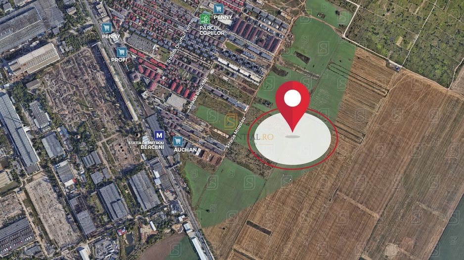 Teren 7.200 mp – deschidere 39 m la strada Viilor, Popești-Leordeni - Poză 3
