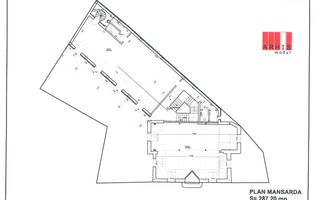 Vila impunatoare - 20 camere - birouri - Romana-Lahovari - Schiță 23