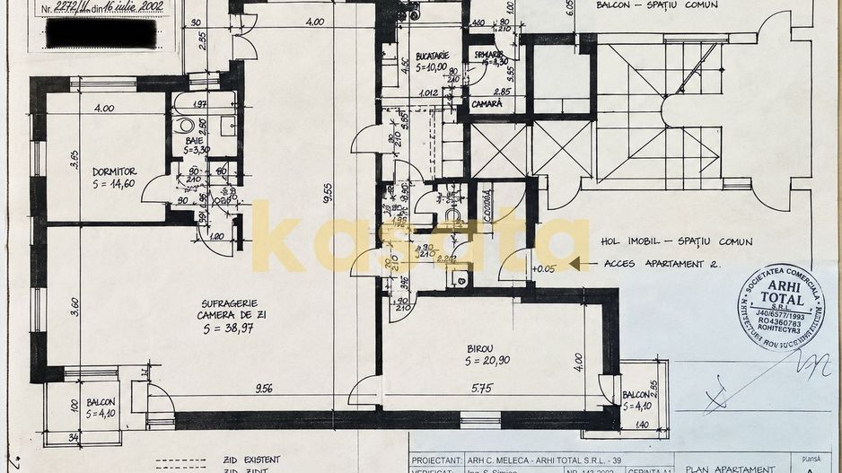 OPORTUNITATE | 3 CAMERE | 101MP |PARCUL IOANID | GARAJ 31MP | PANORAMA - Schiță 22