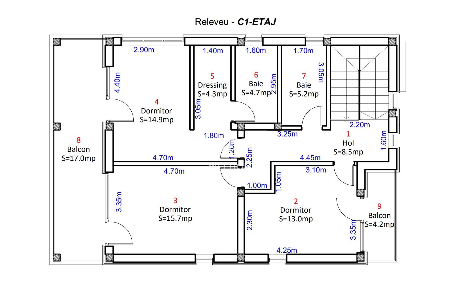 Casa individuala cu Dormitor la PARTER in Cristian-Sibiu - Schiță 11