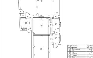 Spațiu comercial de închiriat în Rovine – 94 mp + teren ~300 mp - Schiță 10