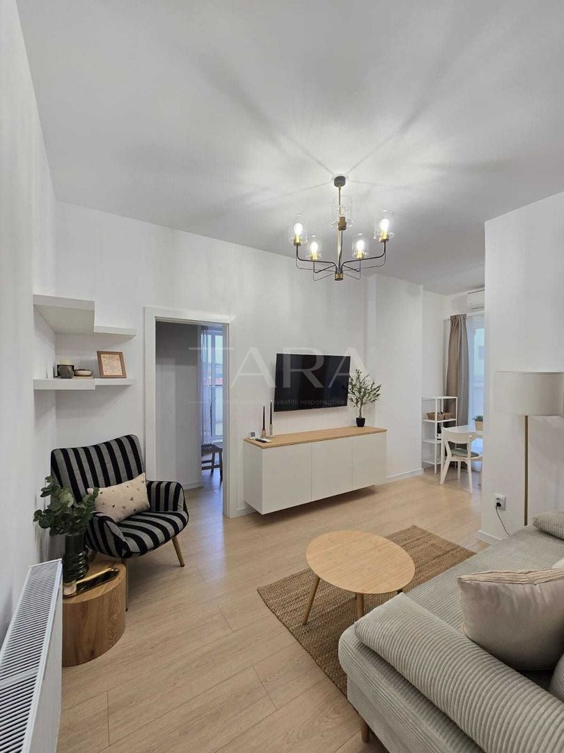 Apartament modern cu 2 camere și terasă generoasă de 30 mp – Florești - Poză 1