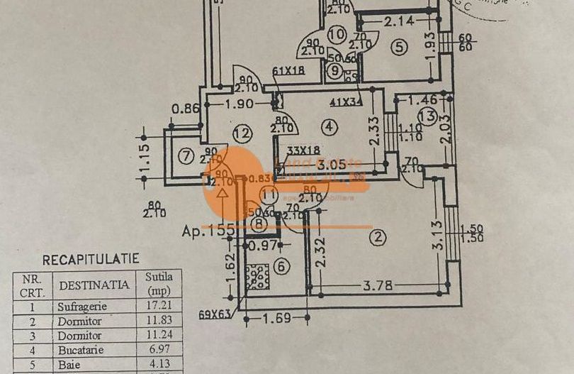 Apartament 3 Camere Zona Uverturii- Centrala Termica - Poză 6