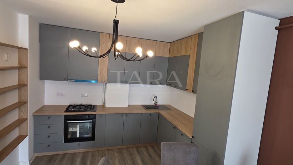 Apartament 2 camere, Florești Centru, bloc nou, complet mobilat. - Poză 4