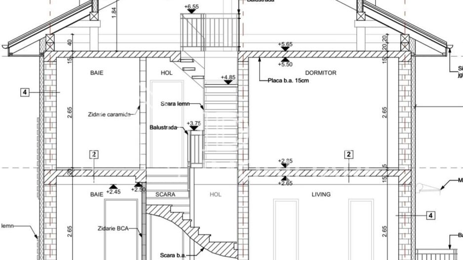 Duplex Modern cu 4 camere LA CHEIE, Zona Lidl, Cartierul Arhitectilor - Schiță 12