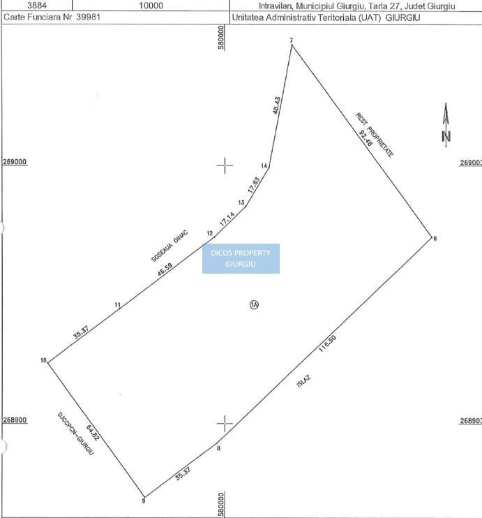 Terenuri intravilane de vânzare în proximitatea Vămii Giurgiu - Poză 1