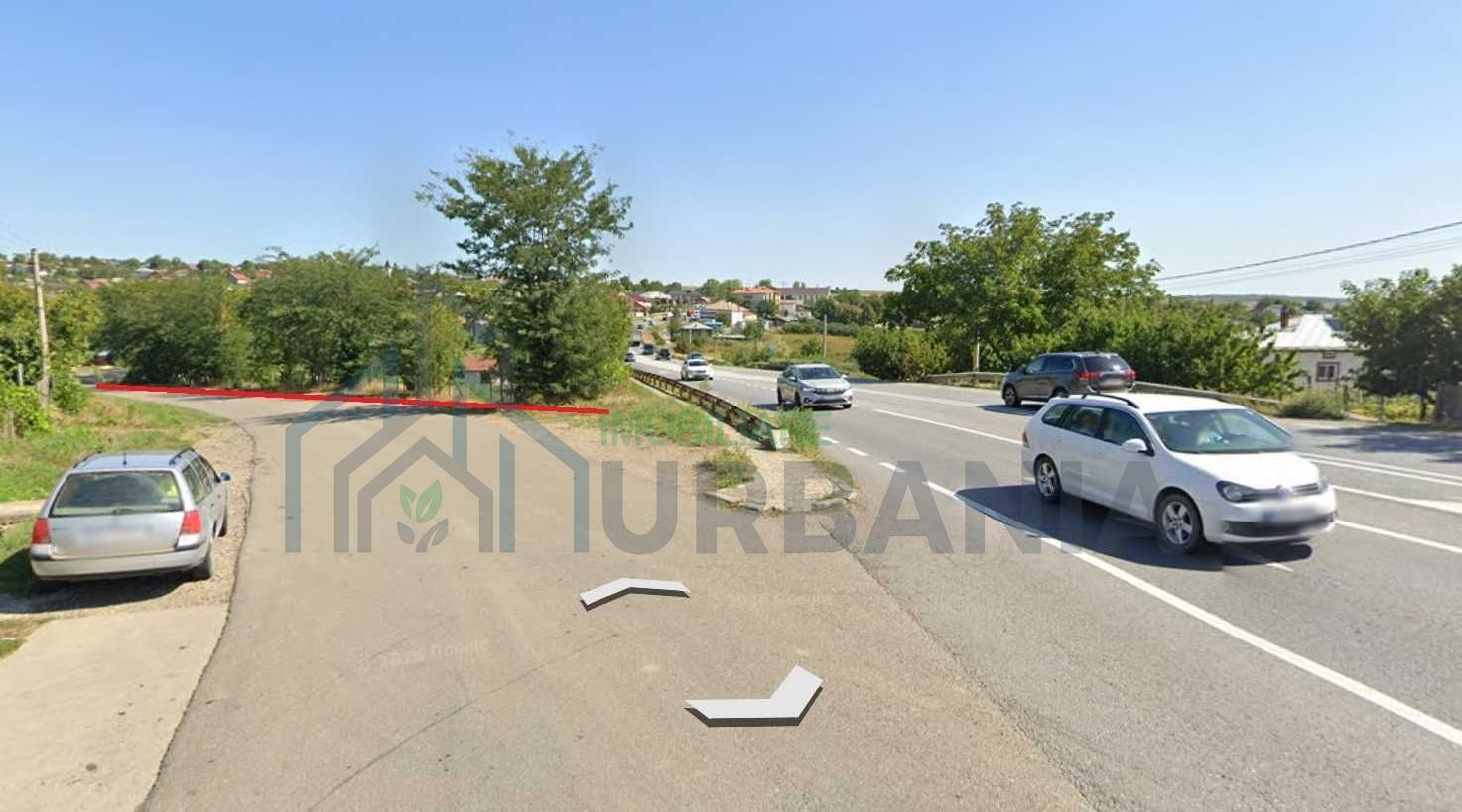 Teren intravilan 6.906 mp pentru dezvoltare comerciala si logistica – DN 28 (E583) / Strada Izvoarelor, Baltati, jud. Iasi - Poză 2