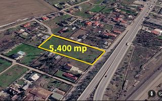 Teren cu toate utilitatile Buftea, deschidere dubla - Poză 1