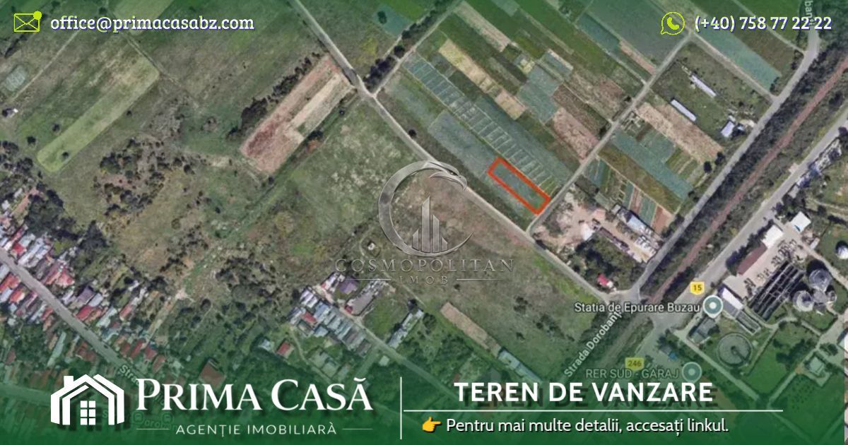 Teren intravilan ~ zona Dorobanti ~ S=1400mp ~ d=12,5m ~ Pret: 35.000€ - Poză 3