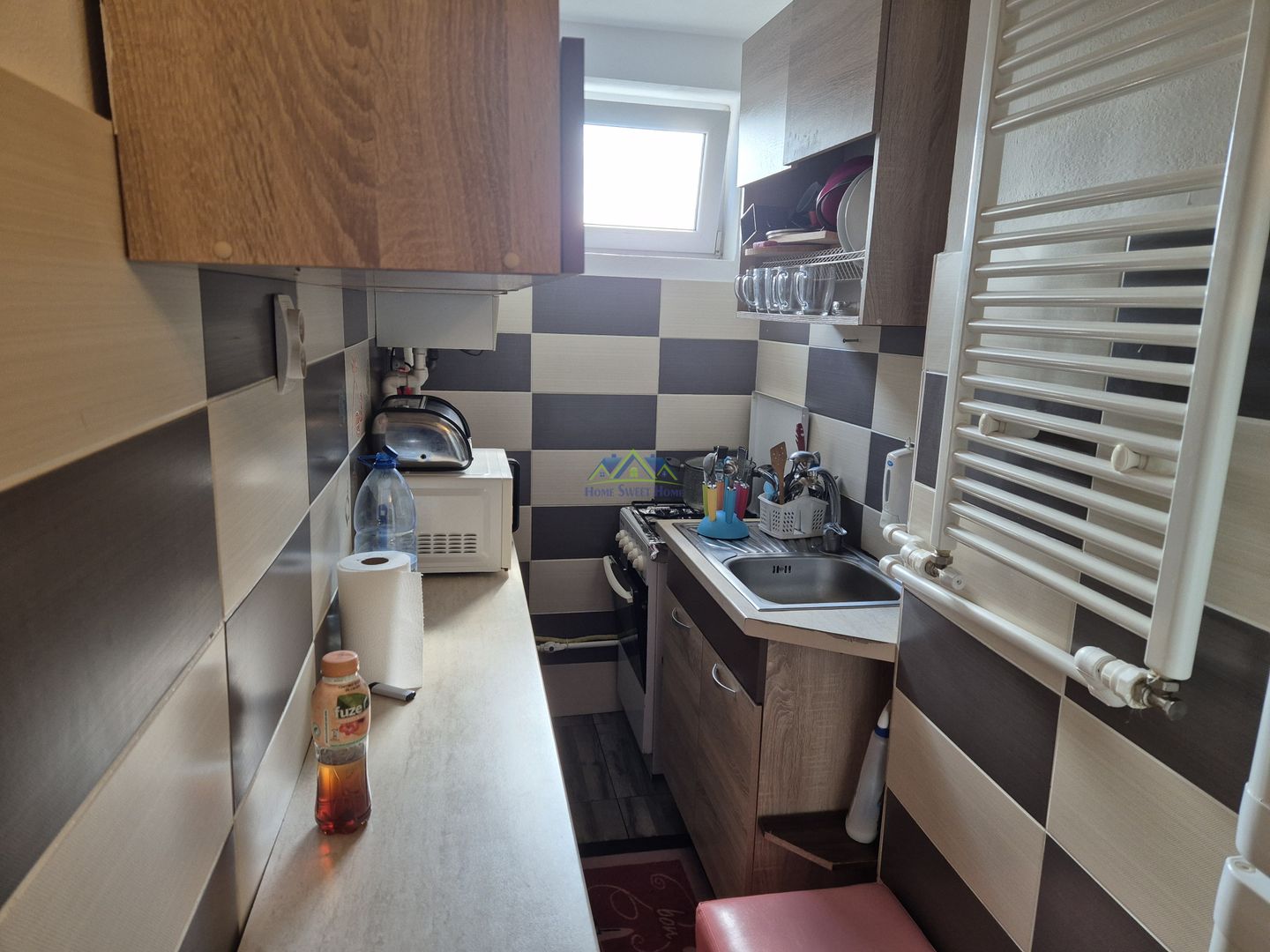 Vand apartament 3 cam. 45mp, Delavrancea(M6), et. 4 acoperit, renovat! - Poză 4