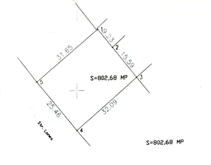 TEREN 800MP | 25M DESCHIDERE | SISESTI - STRAULESTI - Schiță 4