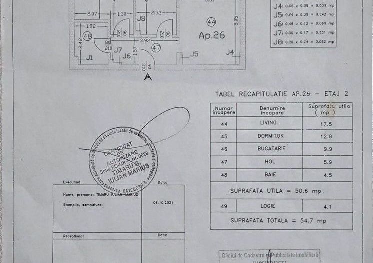Apartament 2 camere de vanzare Bulevardul Timisoara - Valea Larga - Poză 11
