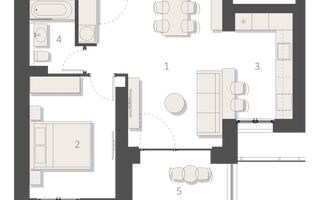 APARTAMENT 2 CAMERE | COMPLEX NOU AVIATIEI | COMISION 0% - Poză 6