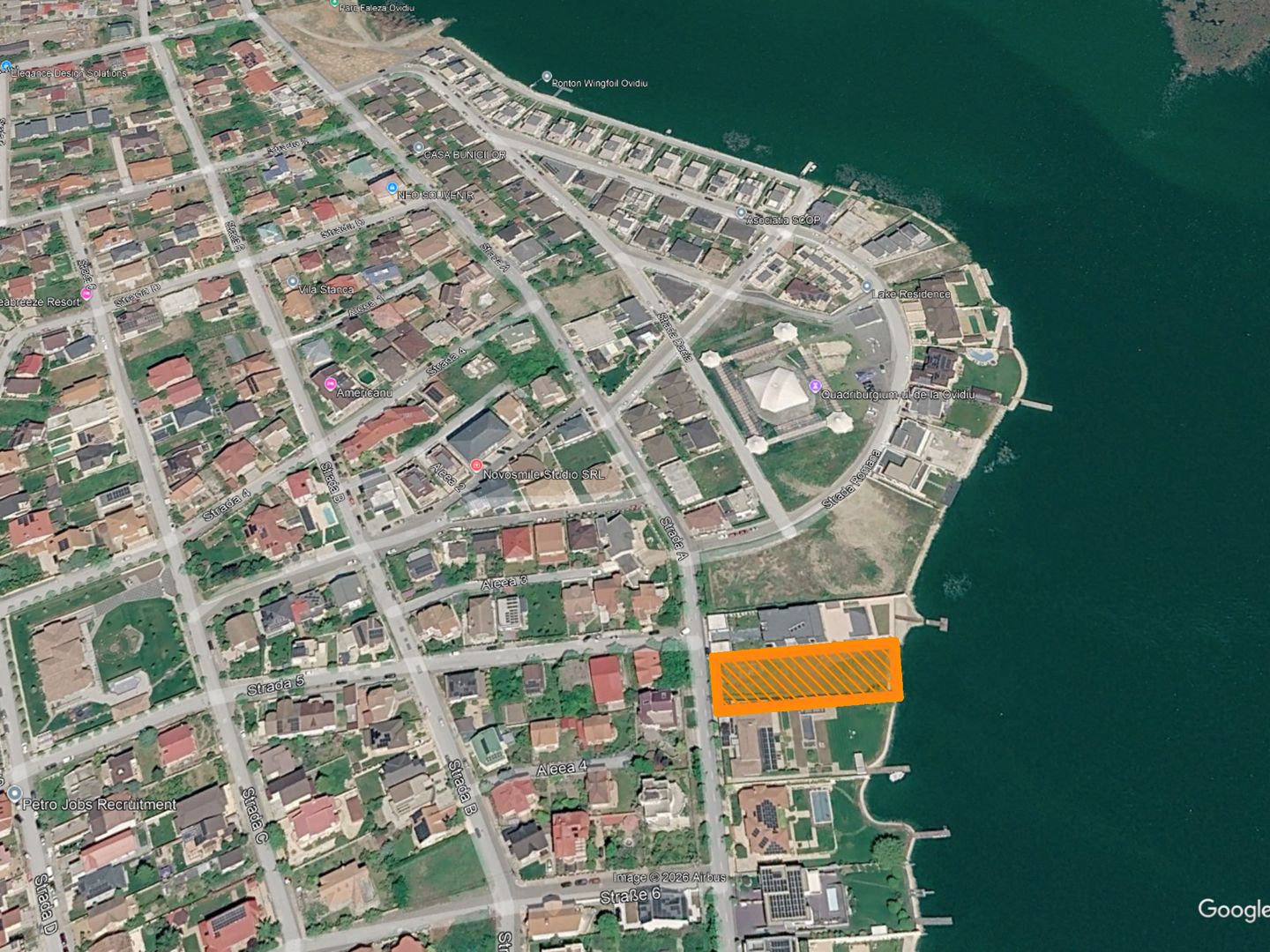 Teren de vanzare Ovidiu Sud cu iesire la Lacul Siutghiol - Poză 2