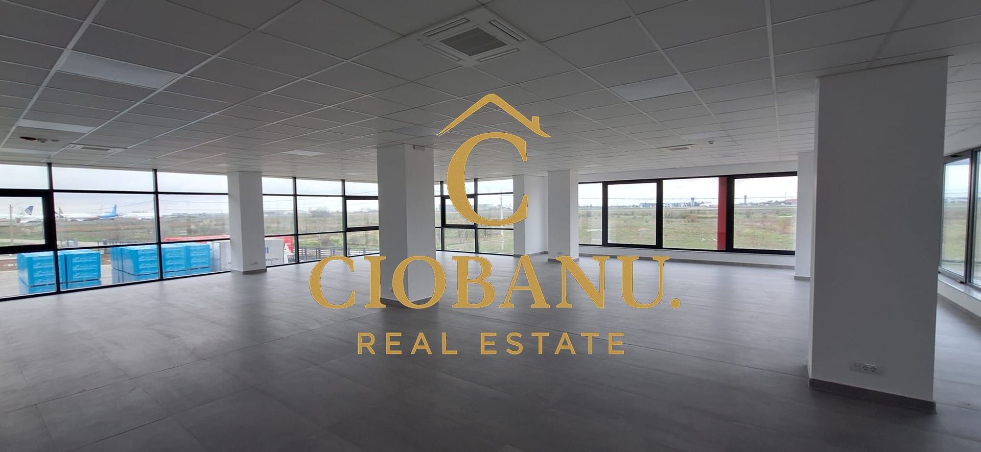 Hale industriale+Cladire de Birouri de inchiriat zona Aeroport - Poză 13