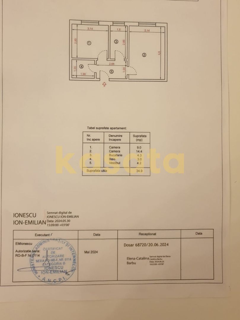 OPORTUNITATE | APARTAMENT 2 CAMERE | DOROBANTI | DECOMANDAT - Poză 10
